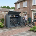 Fietsenstalling | Premium kwaliteit Fietsberging | Antraciet