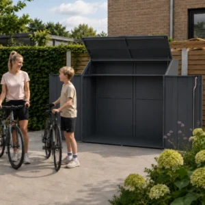 Fietsenstalling | Premium kwaliteit Fietsberging | Antraciet - Afbeelding 3