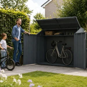 Fietsenstalling | Premium kwaliteit Fietsberging | Antraciet - Afbeelding 5