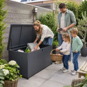 Opbergbox | Premium kwaliteit Opbergbak | 520L | Antraciet - Afbeelding 3