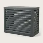 Airco ombouw L | Aluminium omkasting voor buitenunit | 110 x 85 x 55 cm | Antraciet