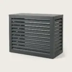 Airco ombouw M | Aluminium omkasting voor buitenunit | 100 x 75 x 50 cm | Antraciet